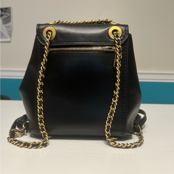 Coach Leather Parker Convertible Backpack w-Embellishments - Picture 7 of 7